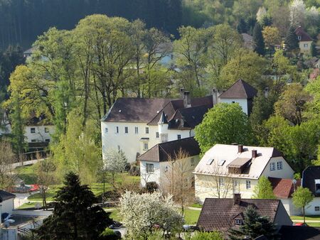 Schloß Kirchberg vom Skywalk