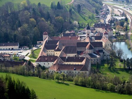 Stift Lilienfeld - gesamt Ansicht