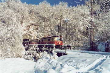 Mariazellerbahn im Winter