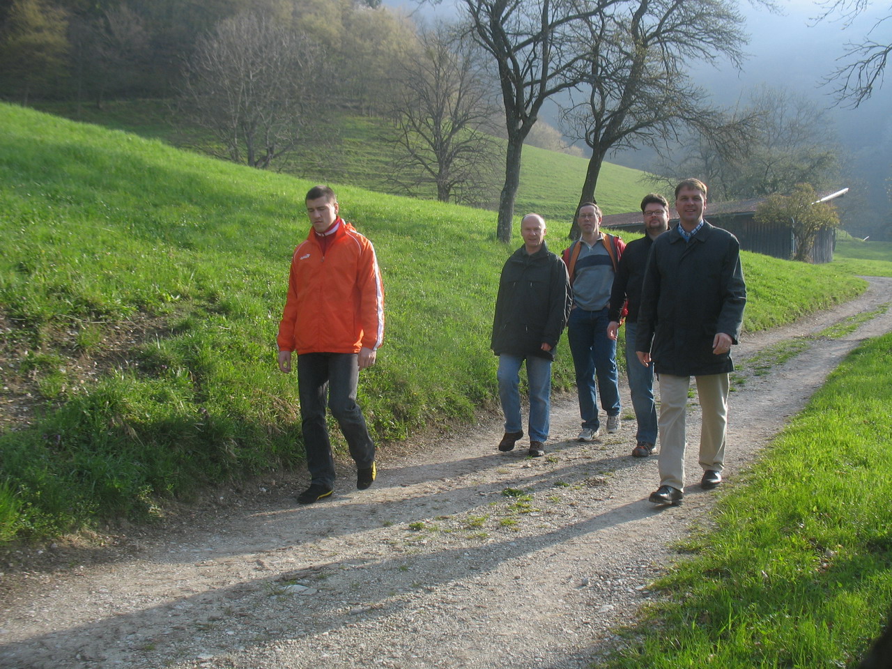 Morgenwanderung Seminargruppe 2010