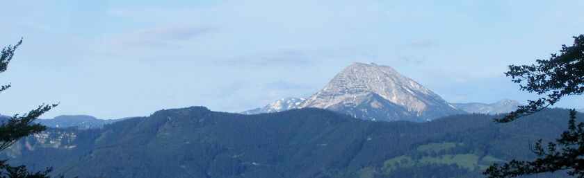 Ötscherblick - beim Leputschmarterl - Waldweg zum Eisenstein