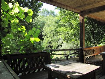 Blick Terrasse Teichhaus - Zi23