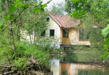 Idyll Teichbrücke