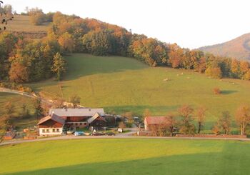 Plespitz im Herbst - nach links der Gipfelweg