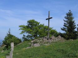 Gipfelkreuz am Eisenstein