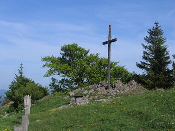 Gipfelkreuz am Eisenstein