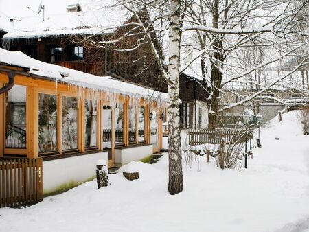 Winter im Nostalgiegarten