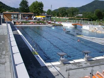 Freibad Kirchberg - großes Becken