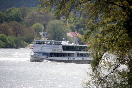 Brandner Schiff auf Donau