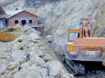 Baustelle Bergstüberl