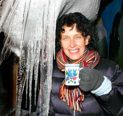 Gast mit Glühmost
