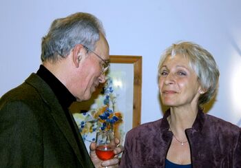 Prof. H. Wohlmeyer im Gespräch