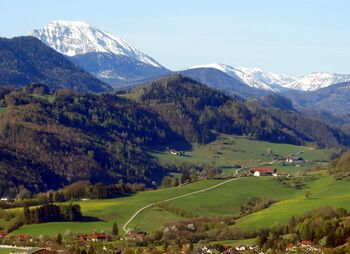 Blick vom Laimboden auf den Ötscher