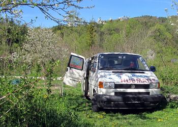 Kompostransporter - Ausgedinge für alten Bus