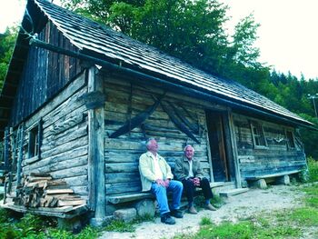 Holzknechthütte in Schwarzenbach