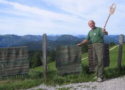 Putz auf der Eisensteinhütte