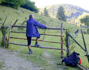 Wanderung bei Sonnenaufgang