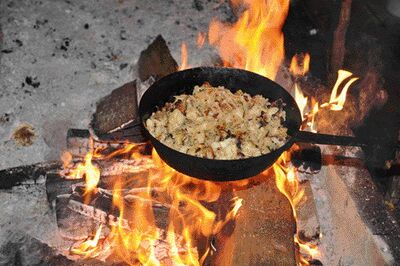 oft gefragt zum rustikalen Essen: Holzknechtsterz