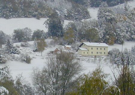 Haus Königswiese im Winter