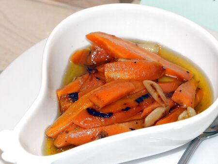 vegane Karotten zum Frühstück
