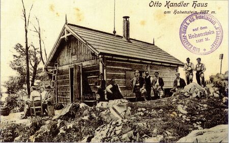 Otto Kandler Haus - Ansichtskarte 1905