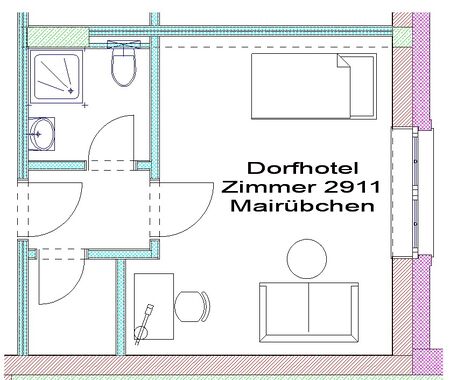 Plan Zimmer 2911 - Mairübchen