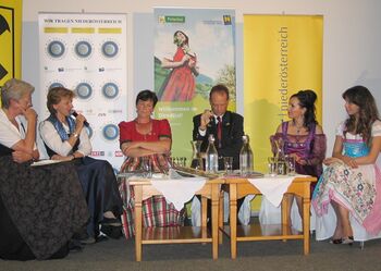 Dirndl-Diskussion 2010; Redner