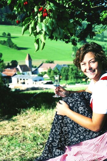 "Dirndln" oberhalb von Tradigist