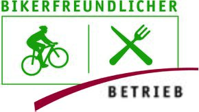 Logo: bikerfreundlicher Betrieb