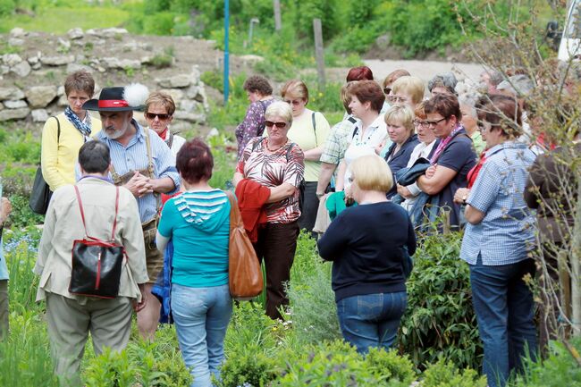 Gartenführung von Johnann Weiß 2010