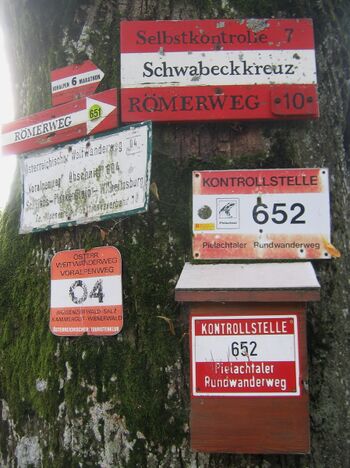Kontrollstelle am Schwabeckkreuz