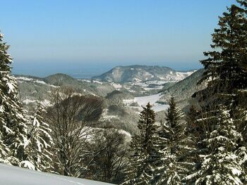 Blick auf Gaisbühel - Winter