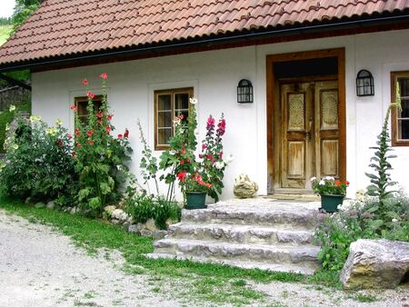 Herrenhaus mit alter Haustüre