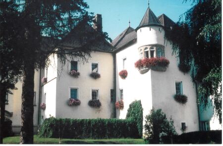 Schloss Kirchberg von der Ortsseite