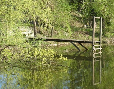 Steinschaler Teich - Steg