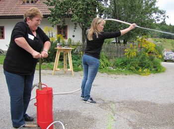 Almolympiade Feuerwehrspritze