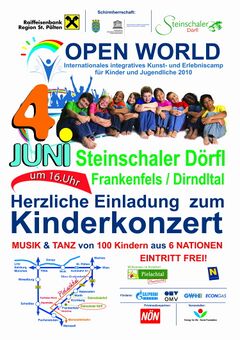 Open World: Einladung 2010 Konzert