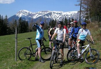 MTB als Gruppe in Niederösterreich