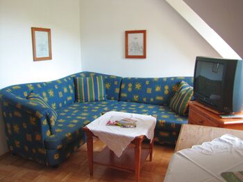 Sitzecke in Zimmer 209c - Südgartenhaus