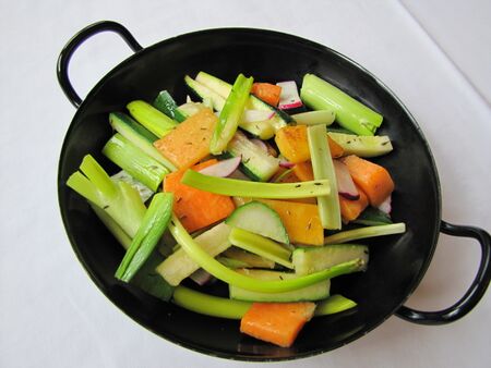 gegrilltes frisches Gemüse - schlicht und gesund aber schmackhaft
