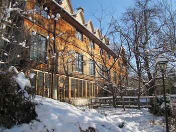 Südgartenhaus Fassade - Winter