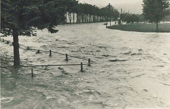 Hochwasser in Kirchberg 50zigern