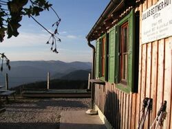 Eisensteinhütte Eingang