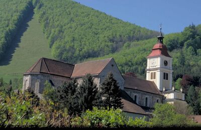 Stift Lilienfeld von Norden