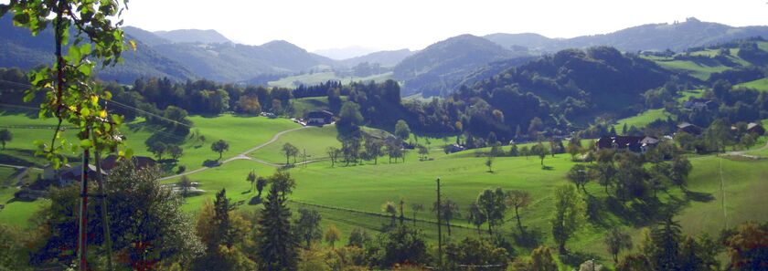 Panorama Himmlische Runde - Marbach im Herbst