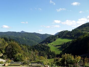 Ausblick vom Steinschler Dörfl