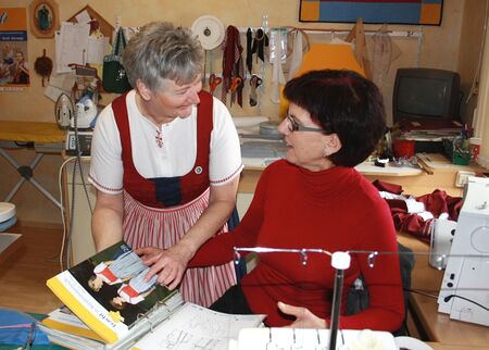 Dirndl-Beratung bei Anneliese Kaiser