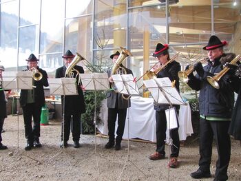 Adventmusi bei Vorstellung der Himmelstreppe 2012