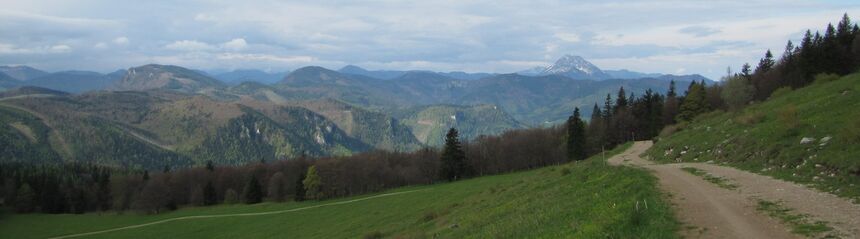 Eisenstein Panorama nach Süden