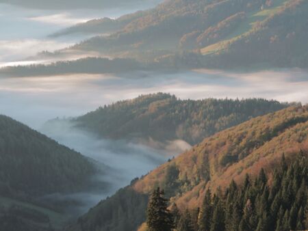 Herbstliche Morgenstimmung am Eisenstein